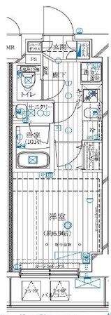 レガリス溝の口の物件間取画像